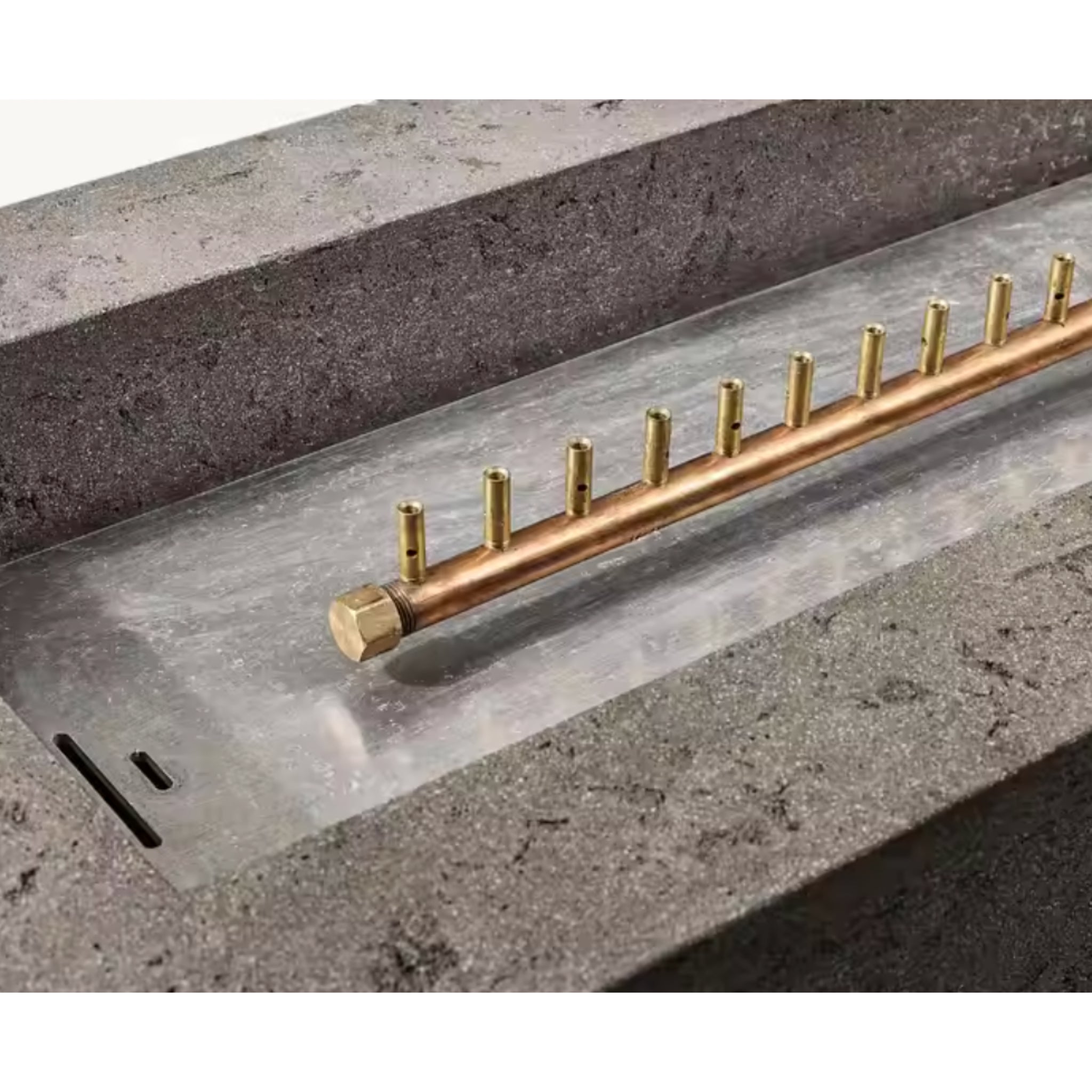 Arcstone Vista 72 Linear Concrete Fire Pit